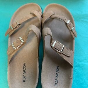 Brand New Top Moda Sandals Size 10